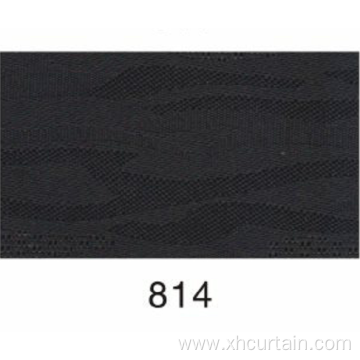 Blackout Dobby Jacquard Dyed Shading Upholstery Black Fabric